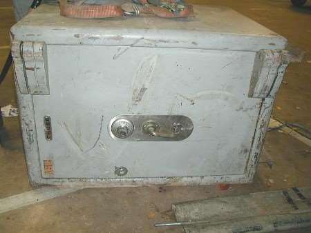 Kent Police are still waiting for someone to report the safe being stolen