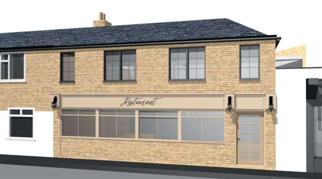 The restaurant would be situated in Victory Street, Sheerness. Picture: Swale council