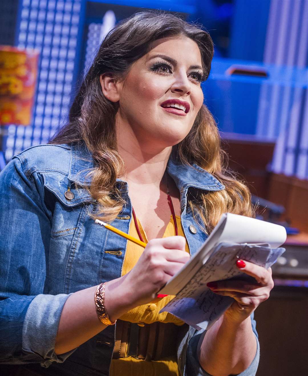 Jodie Prenger stars as Emma in Tell Me On A Sunday Picture: Tristram Kenton