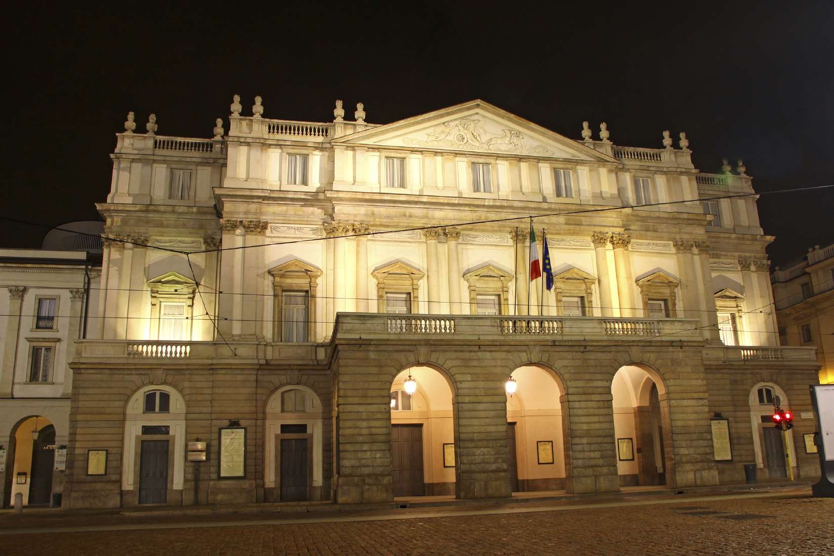 World famous La Scala opera house