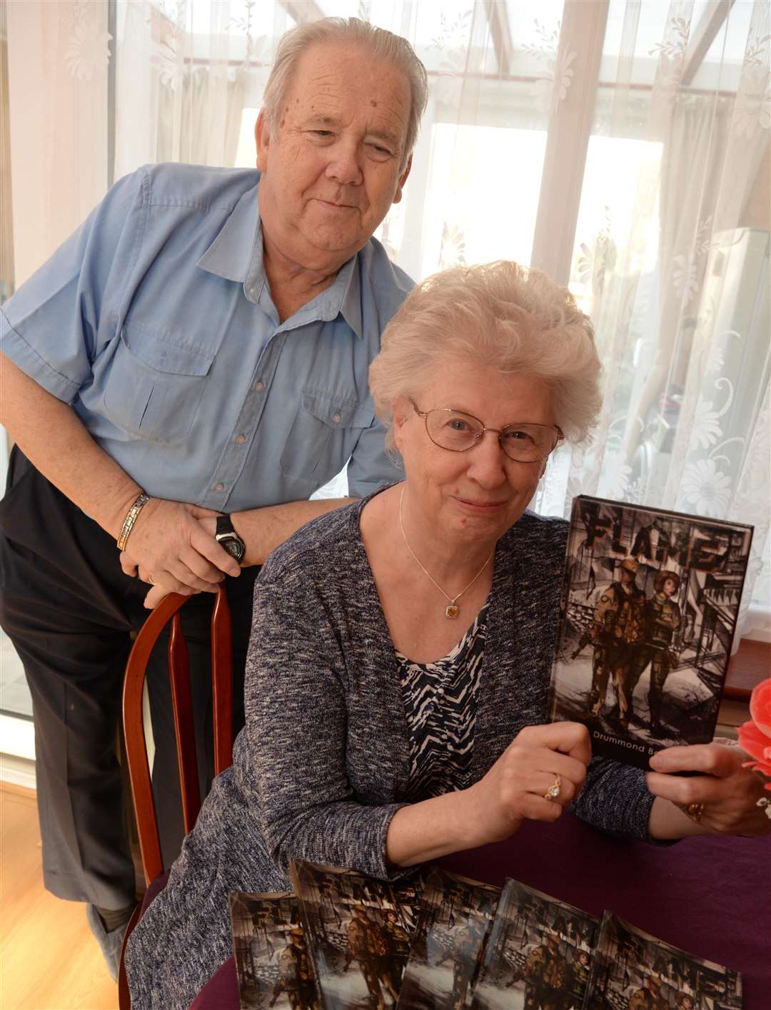 Jean and her husband Barrie Everest, picture Chris Davey