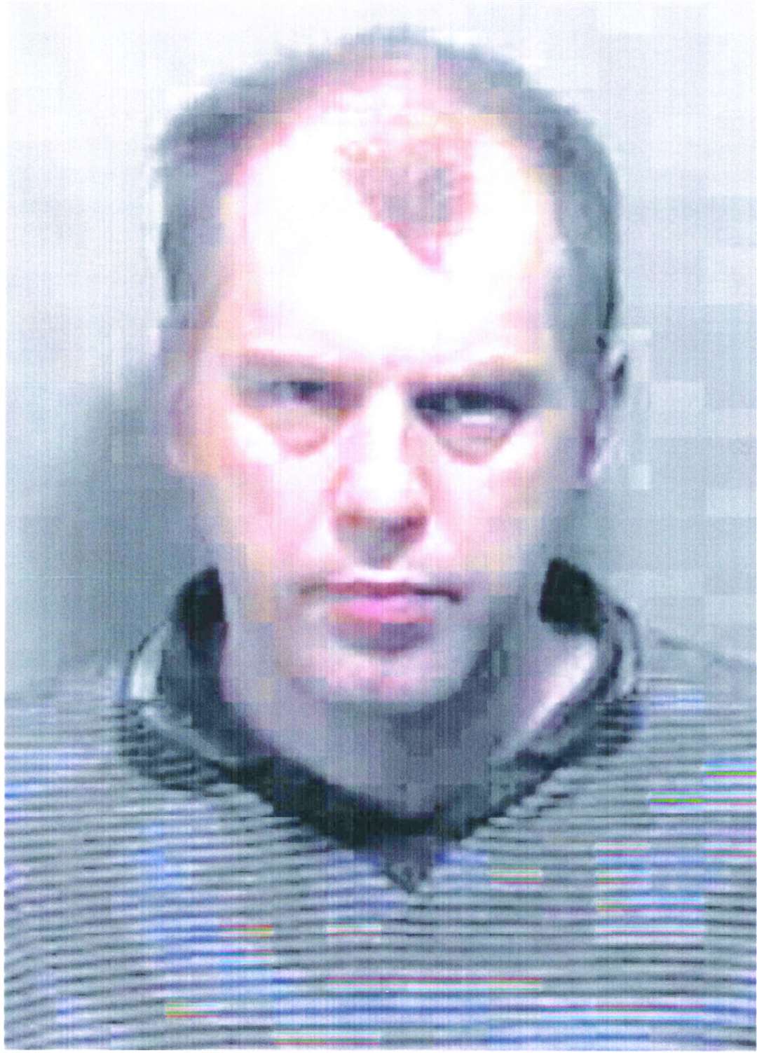 A police mugshot of Michael Stone from 1998