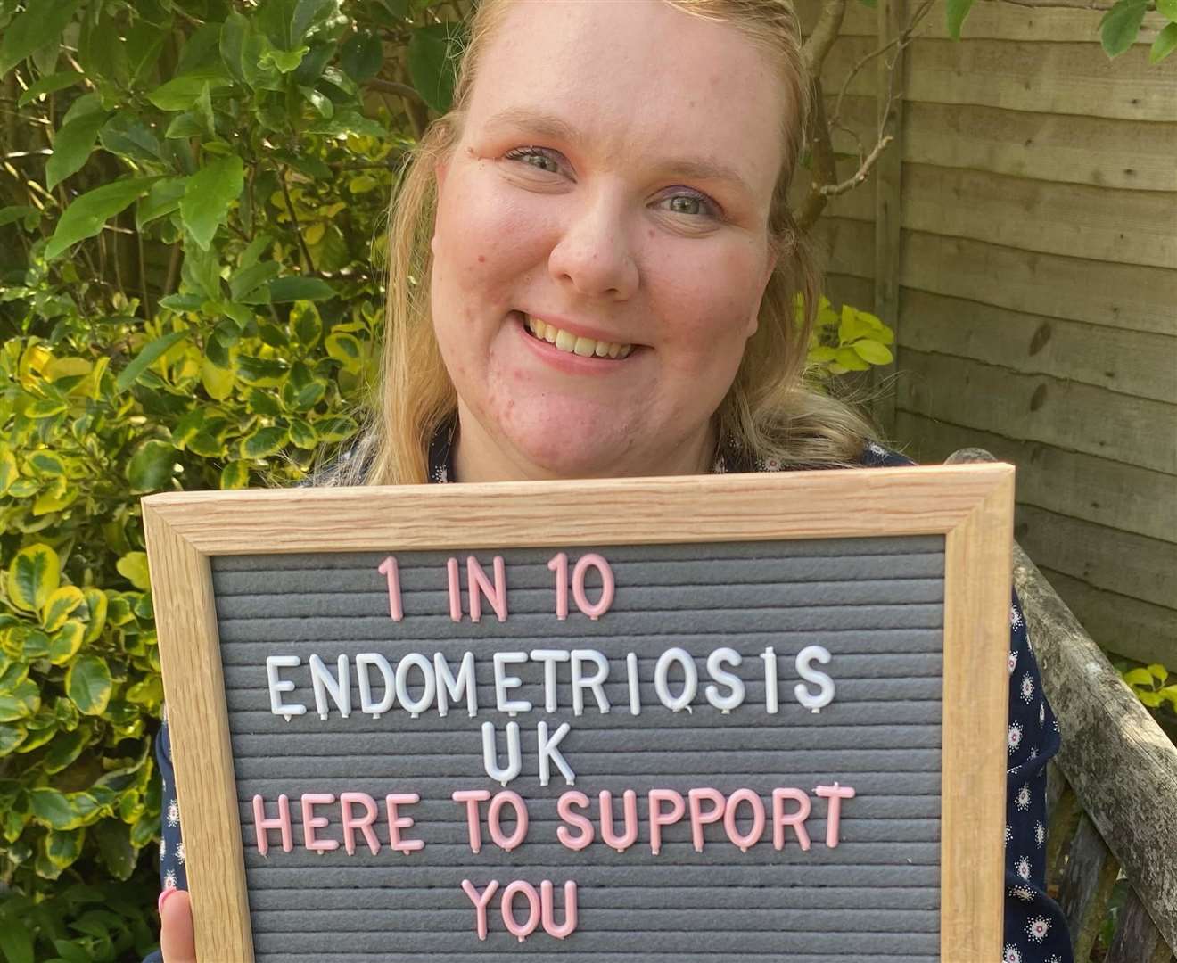 Nickie Broadbent has been suffering from endometriosis since she was 15