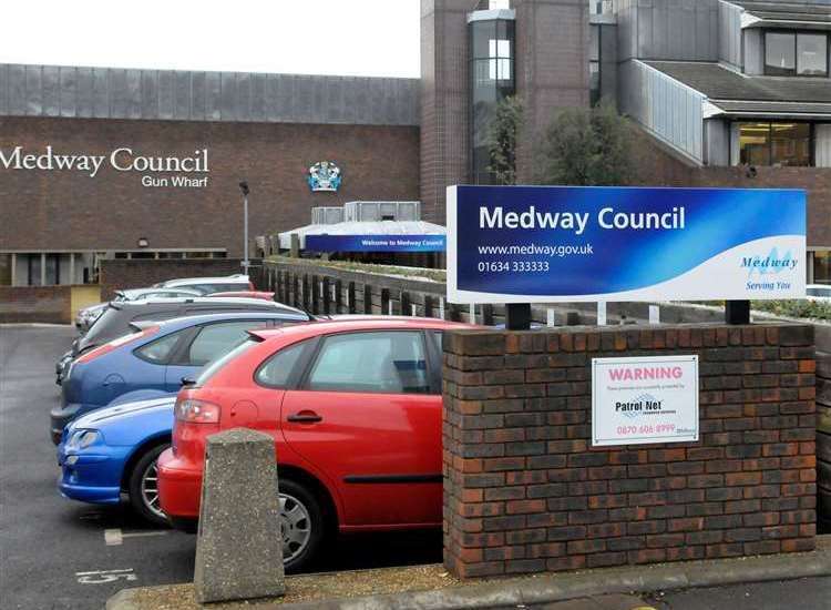 Medway Council offices at Gun Wharf, Dock Road in Chatham