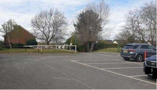 The car park as its is today