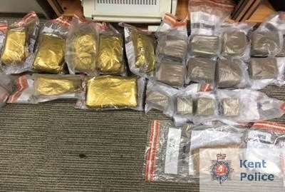 Drugs seized from the property