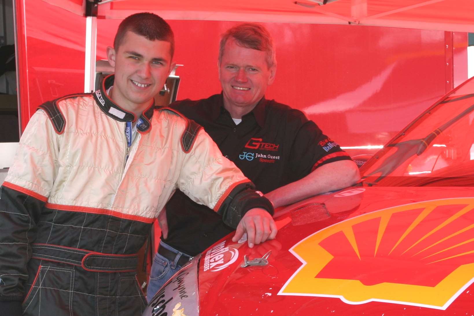 Andrew Jordan with Will Gollop in 2006. Picture: Kerry Dunlop