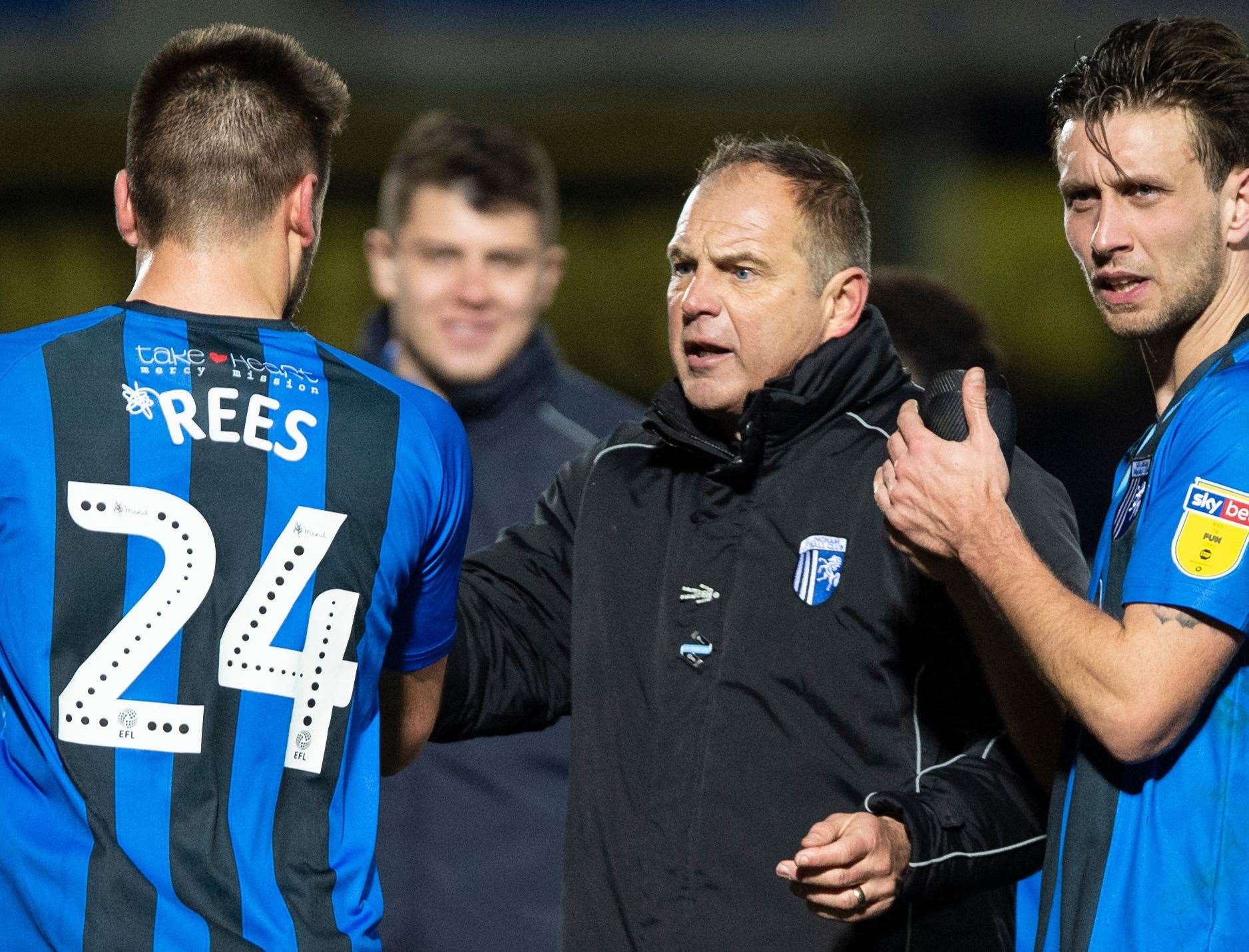 Josh Rees was brought to Priestfield by Steve Lovell Picture: Ady Kerry