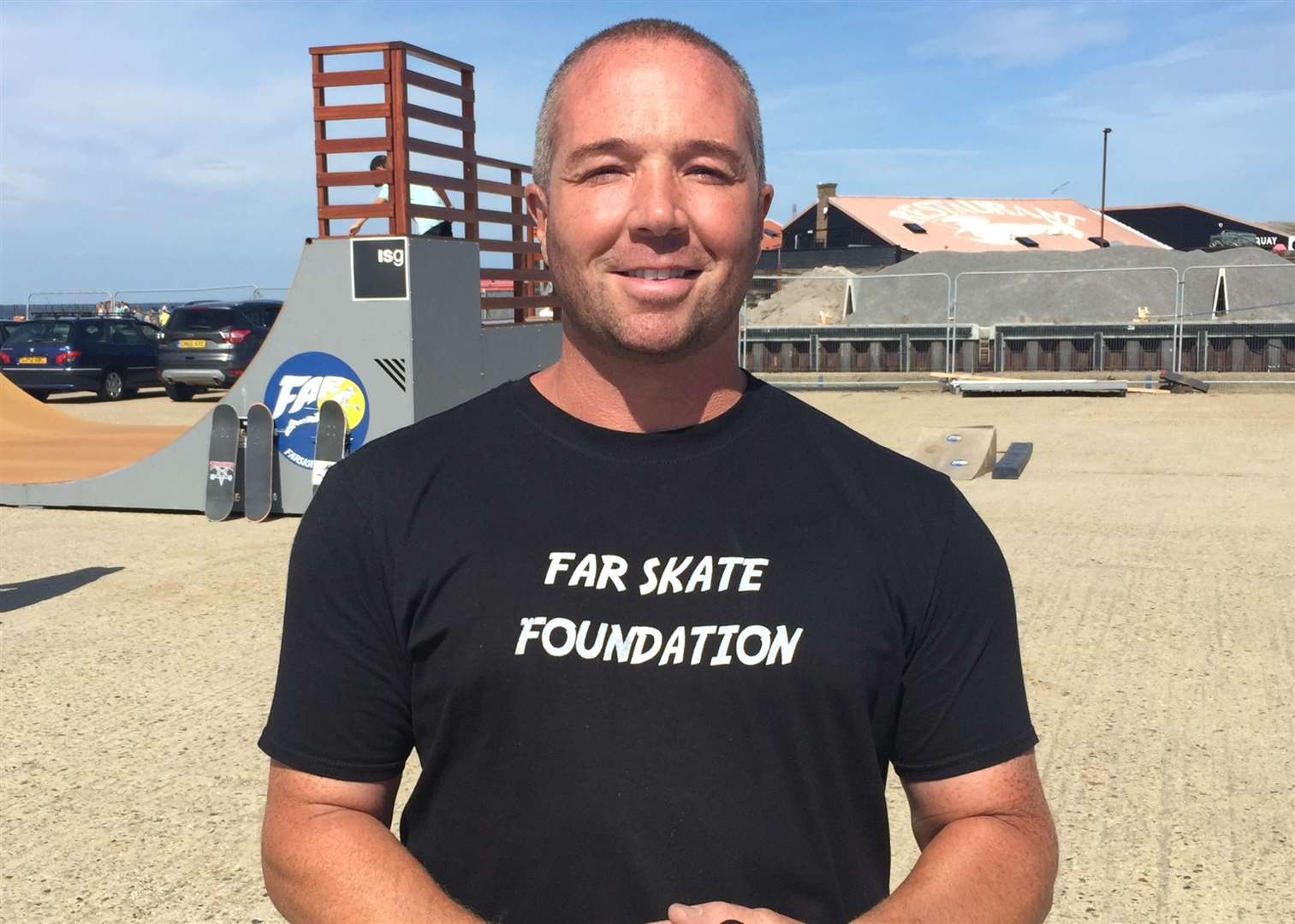 Brent Lewis, CEO and founder of Far Skate Foundation