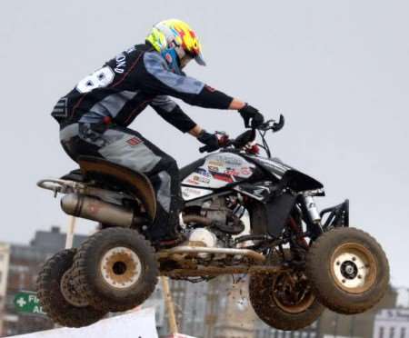 Quadbike riders in action at last year's festival. Picture: BARRY GOODWIN