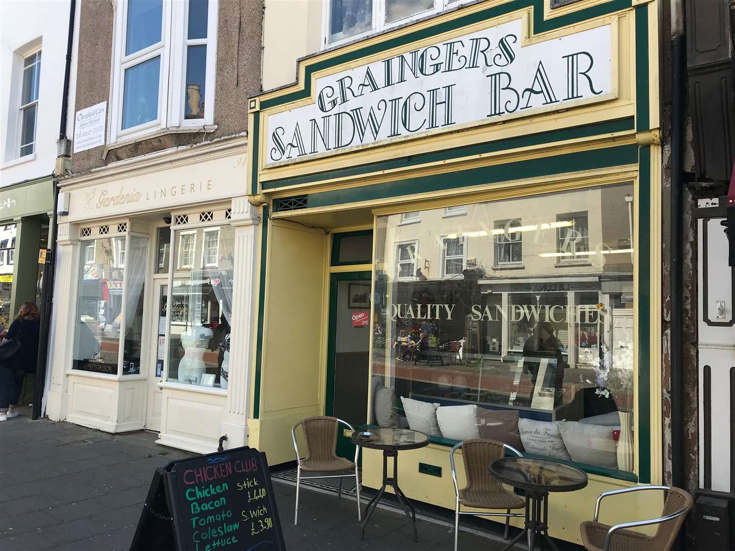 Graingers Sandwich Bar in Mortimer Street, Herne Bay (9543125)