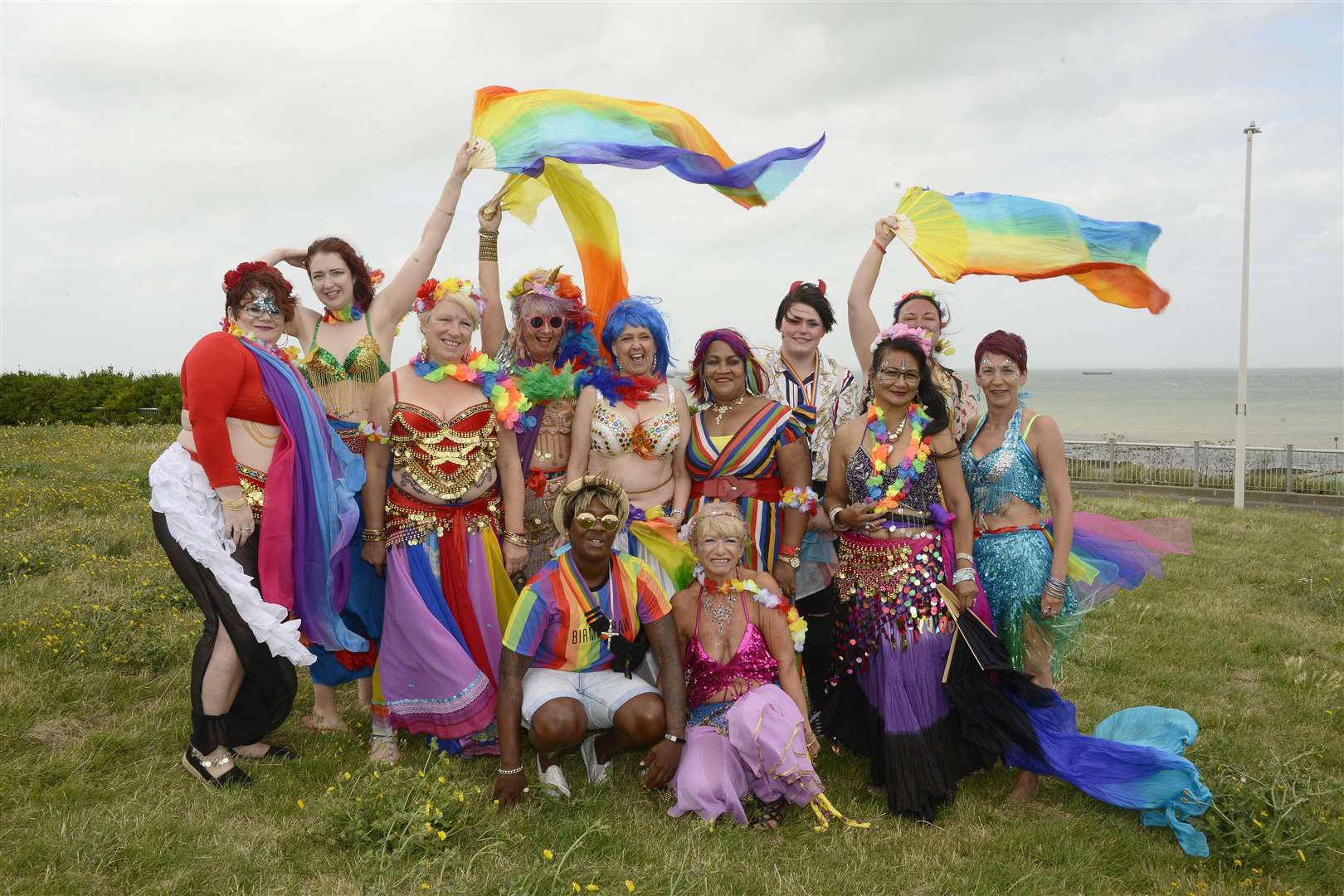 People are set to flock to Margate in bright colours this weekend for Pride. Picture: Paul Amos
