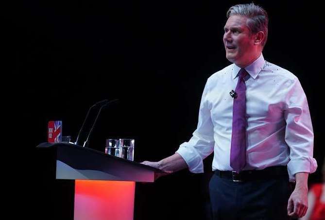 Keir Starmer and Rosie Duffield have clashed over her gender-critical views. Picture: Peter Byrne/PA