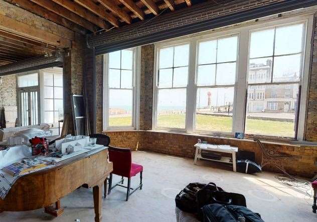 The interior of the site, which has been empty for five years. Picture: VPPR Architects