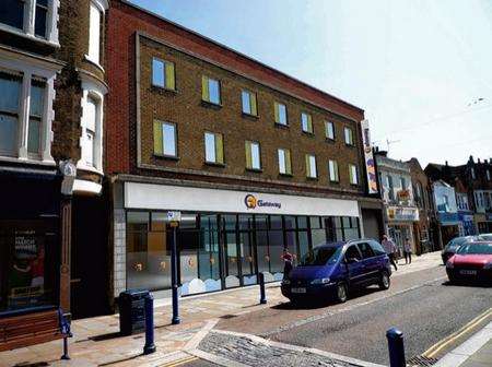 Artist impression of what the Gateway Centre in High Street, Sheerness, will look like