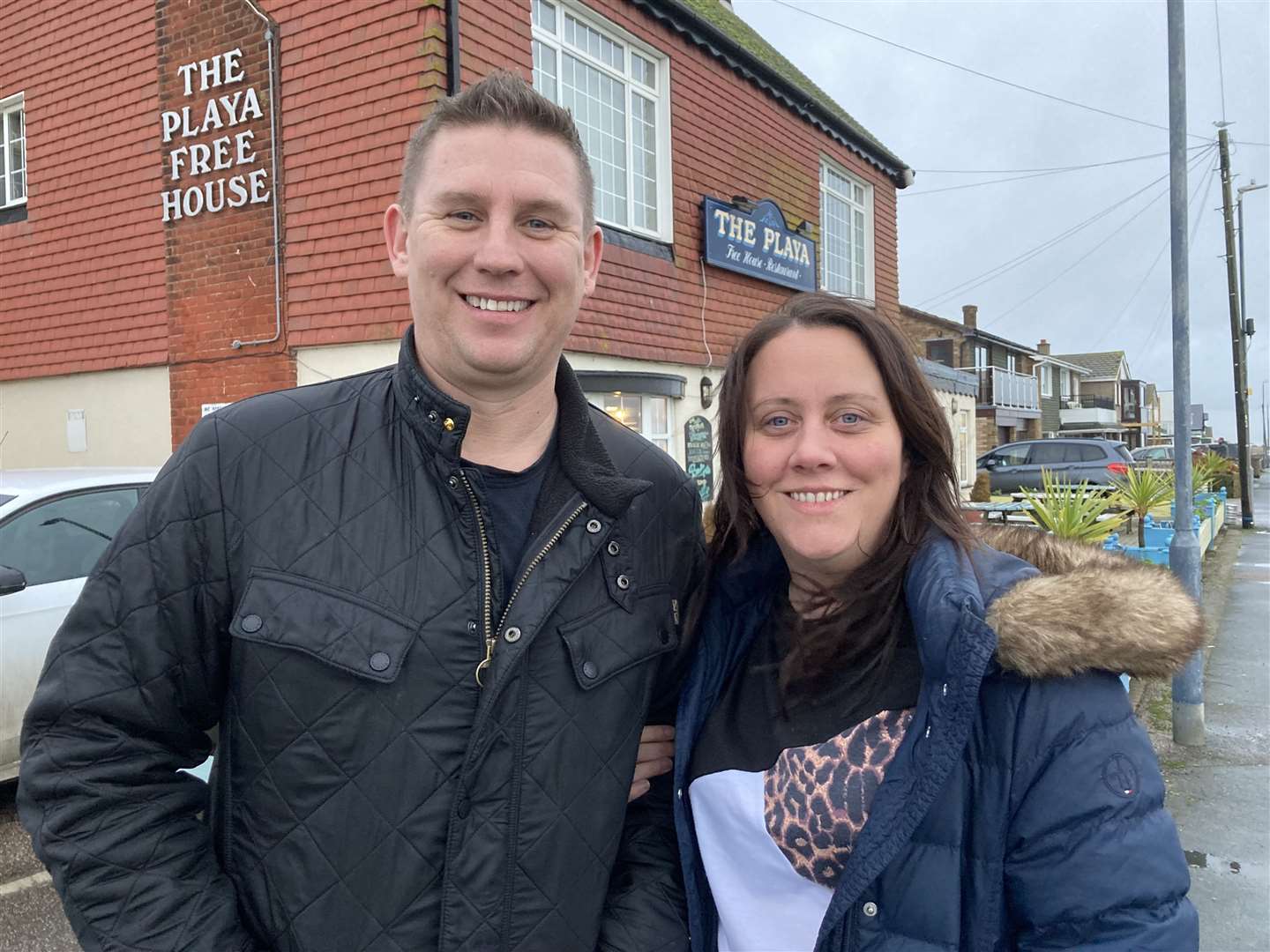 Neil Moran and his sister Laura I'Anson have left the Playa pub on The Leas at Minster