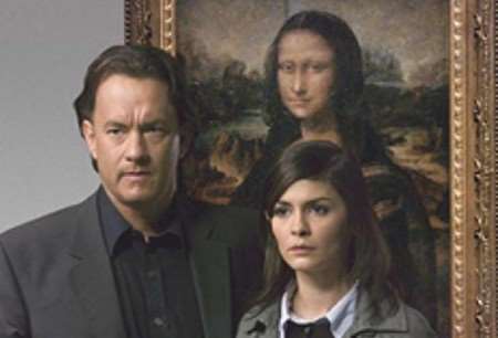 Stars of the film, Tom Hanks and Audrey Tautou. Picture courtesy SONY PICTURES/ PA
