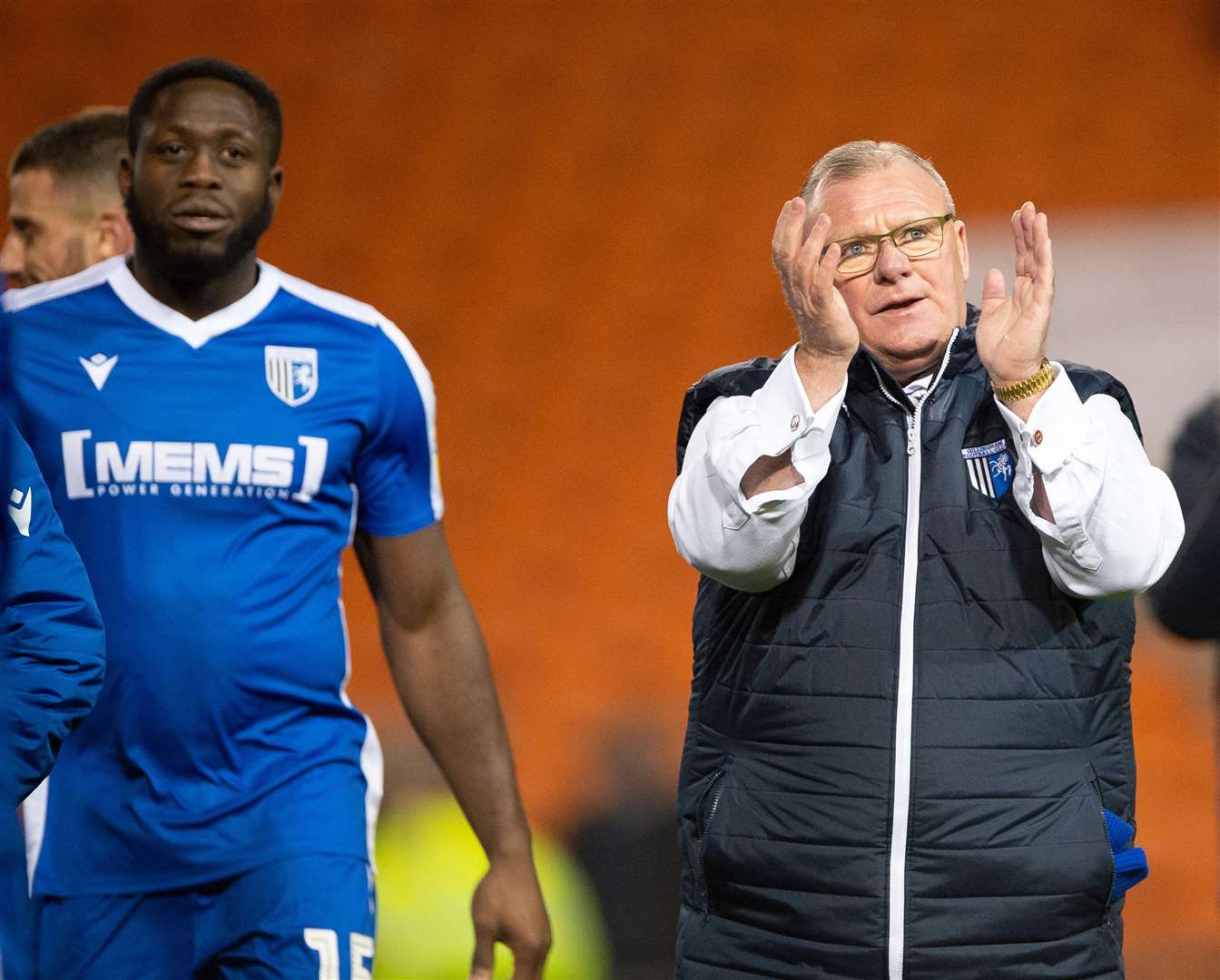 Gillingham manager Steve Evans has wanted to play on but the clubs voted to end it now