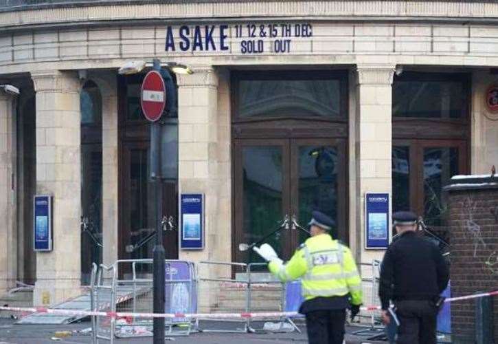 02 Academy Brixton after the incident on December 15