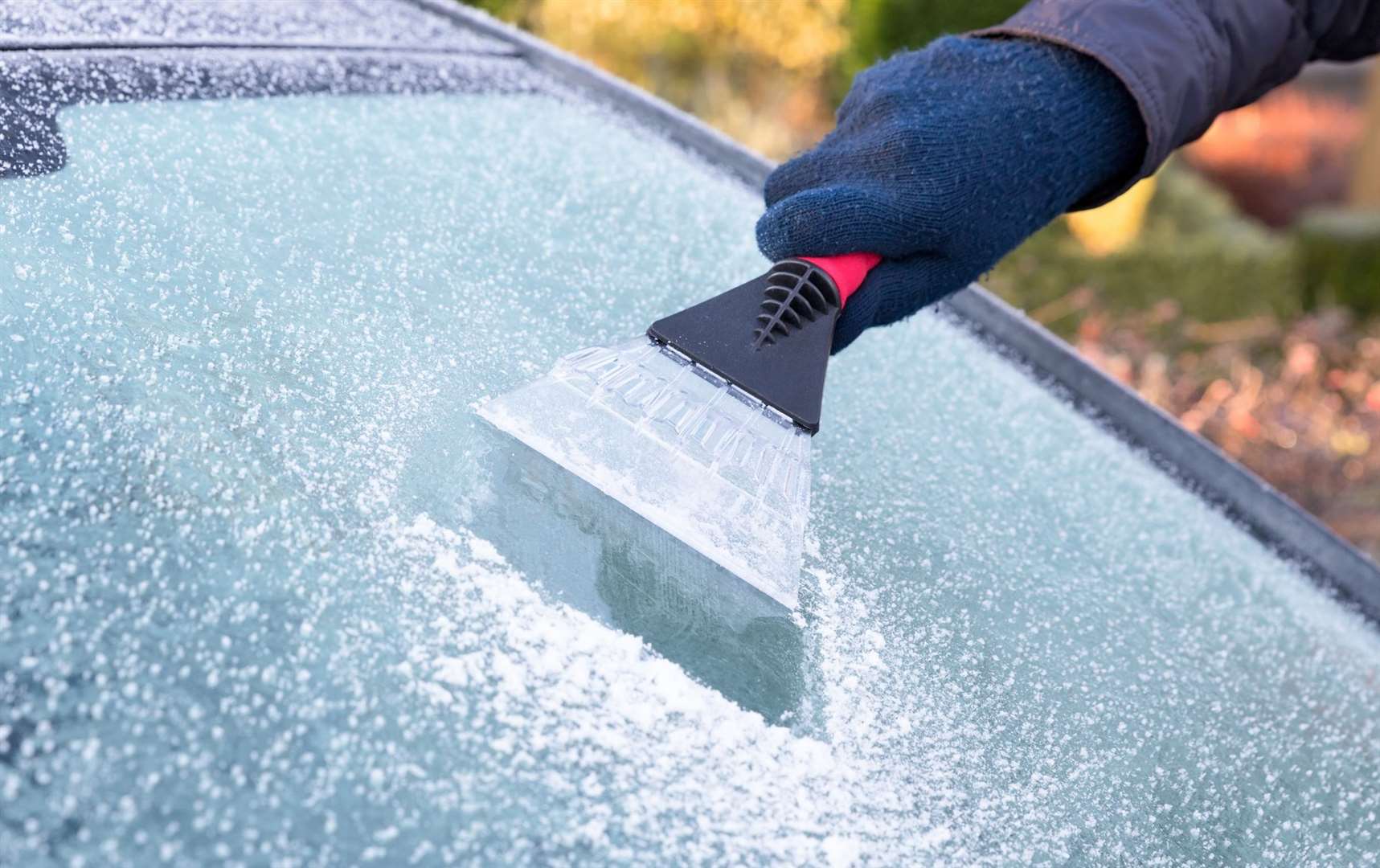 Thermometers are expected to dip below freezing tonight. Stock image