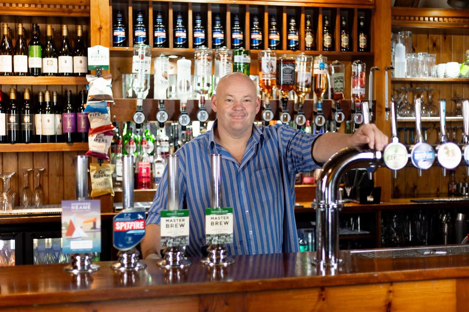 Zoran Beasley had wanted to work at the Singleton Barn even as a youngster. Picture: Shepherd Neame