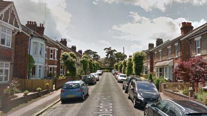 The fire occurred in Mabledon Road, Tonbridge Picture: Google Street View