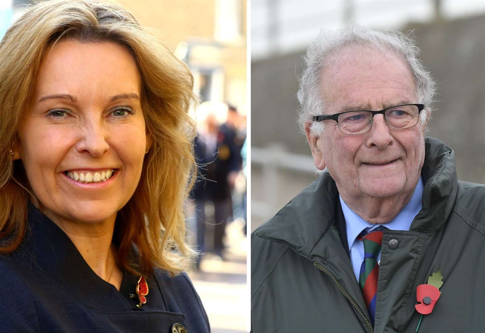 Natalie Elphicke and Sir Roger Gale