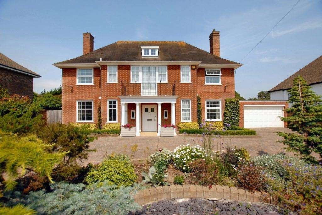 This four-bedroom house is one of the most expensive in Folkstone. Photo: Zoopla
