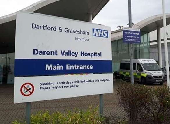 Ms Hooper had the procedure at Darent Valley Hospital. Picture: Stock