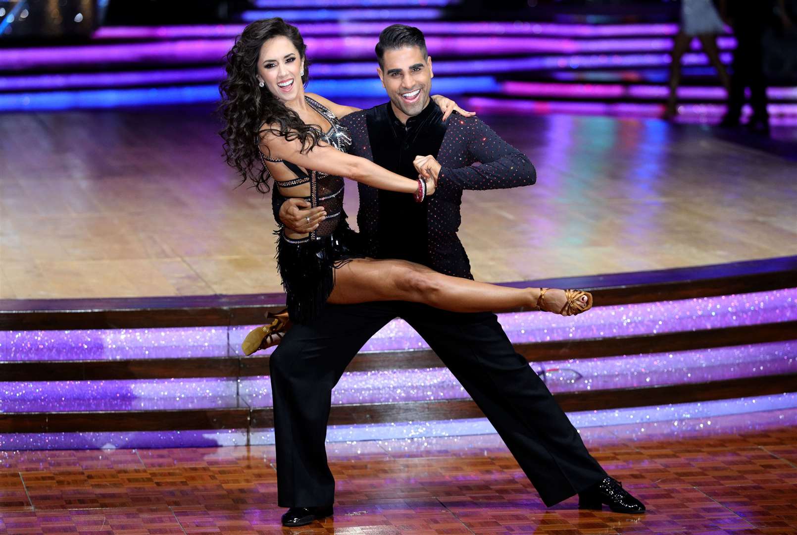 Medway's Dr Ranj Singh and Janette Manrara on the Strictly Come Dancing Tour in 2019. Picture: Aaron Chown/PA Photos