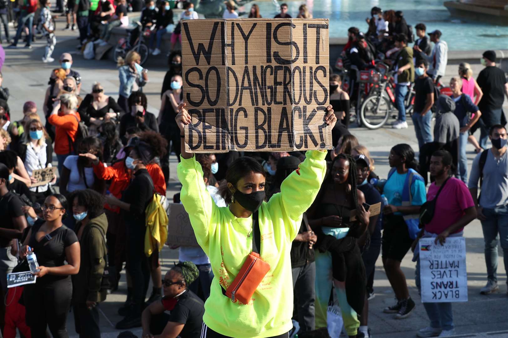 The Black Lives Matter movement took the world by storm in 2020 (Yui Mok/PA)