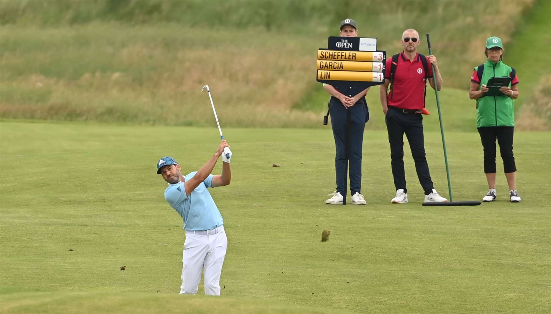 Competitor Sergio Garcia. at the 149th Open, golf tournament in Sandwich last July. Picture: Barry Goodwin
