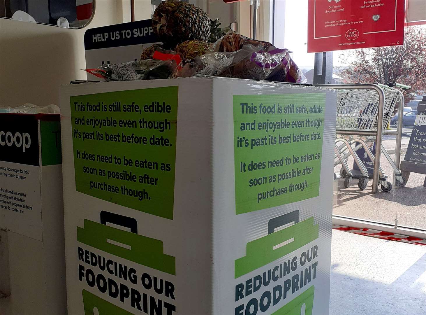 The initiative is part of the Co-op's Reducing our Foodprint scheme