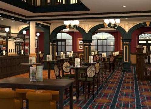 Plans for a £1.2million refurbishment at The Muggleton Inn in Maidstone have been submitted. Picture: JD Wetherspoon