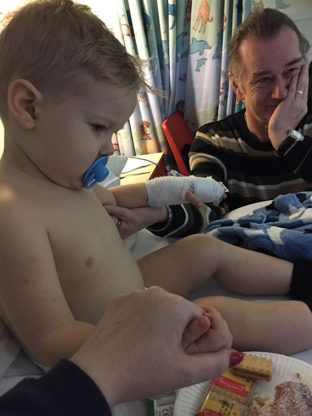 Callum Murray was diagnosed with acute lymphoblastic leukaemia two days before Christmas 2015