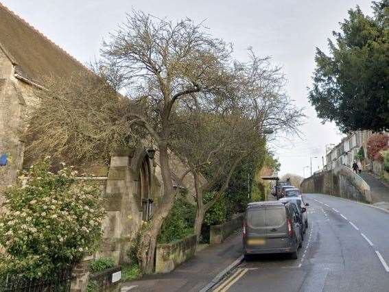 Borstal Street in Borstal near St Matthews Church. Pic: Google