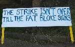 The message issued to John Prescott by Strood firefighters