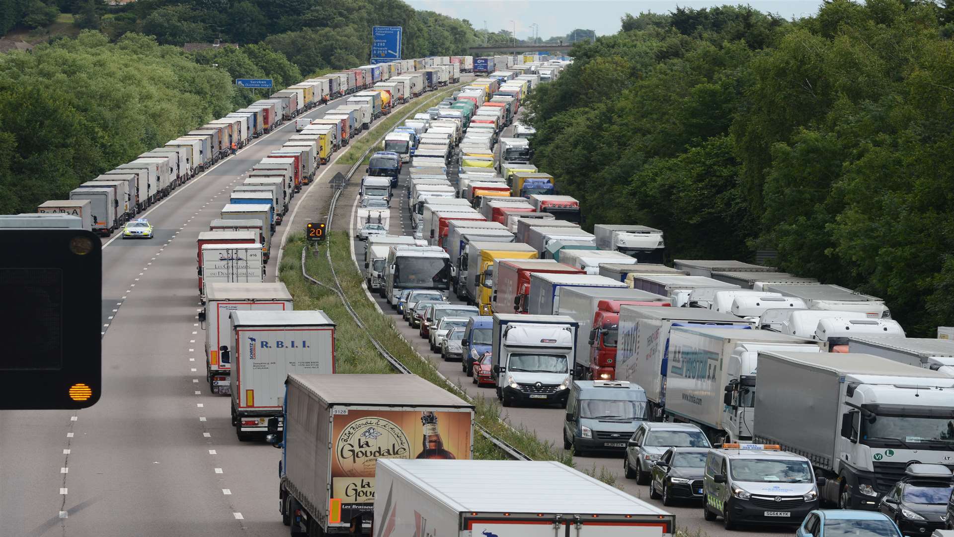 Khaldoun was caught up in operation stack when the fatal crash happened. Stock image