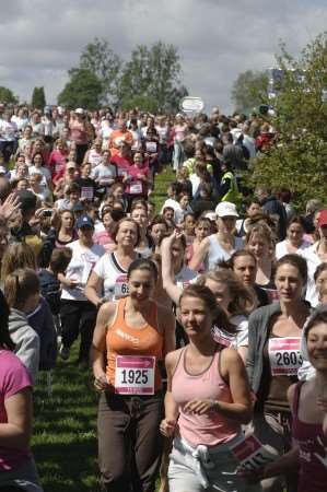 Runners in the Race for Life