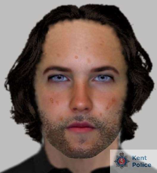 Police are searching for this man in relation to an incident of indecent exposure. Photo: Kent Police