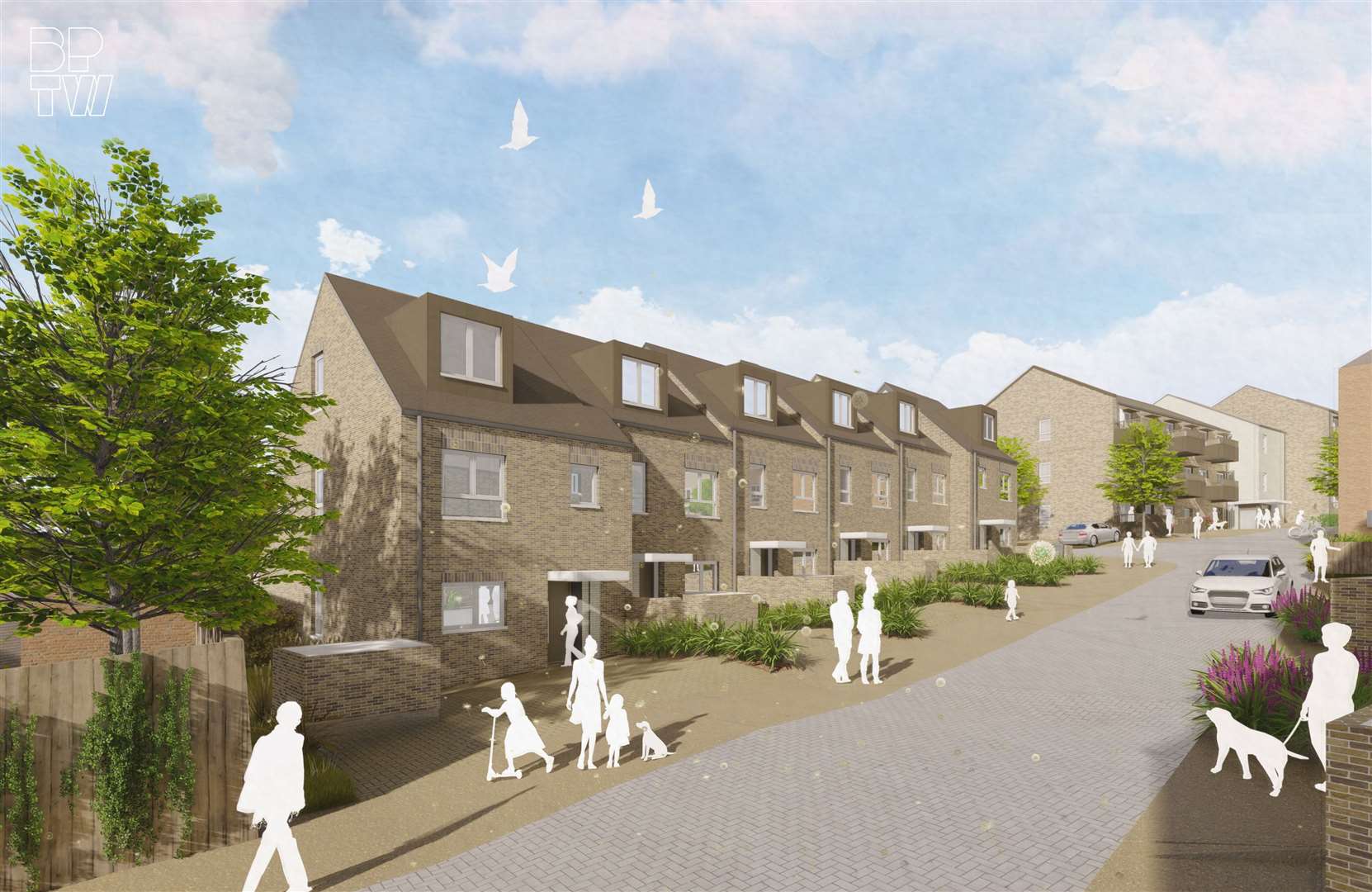 The plans have been approved by councillors at planning committee. Picture: BPTW