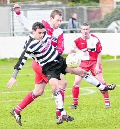 Deal Town, hoops, missed out on a place in the Kent Senior Trophy semi-final