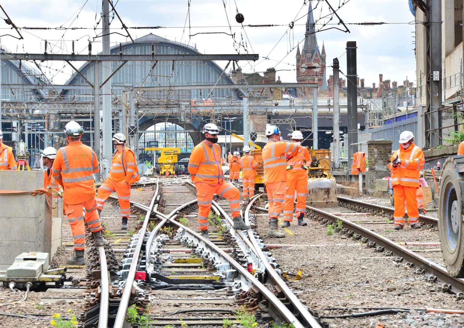 Network Rail is making progress on a £1.2billion project. Picture: Network Rail