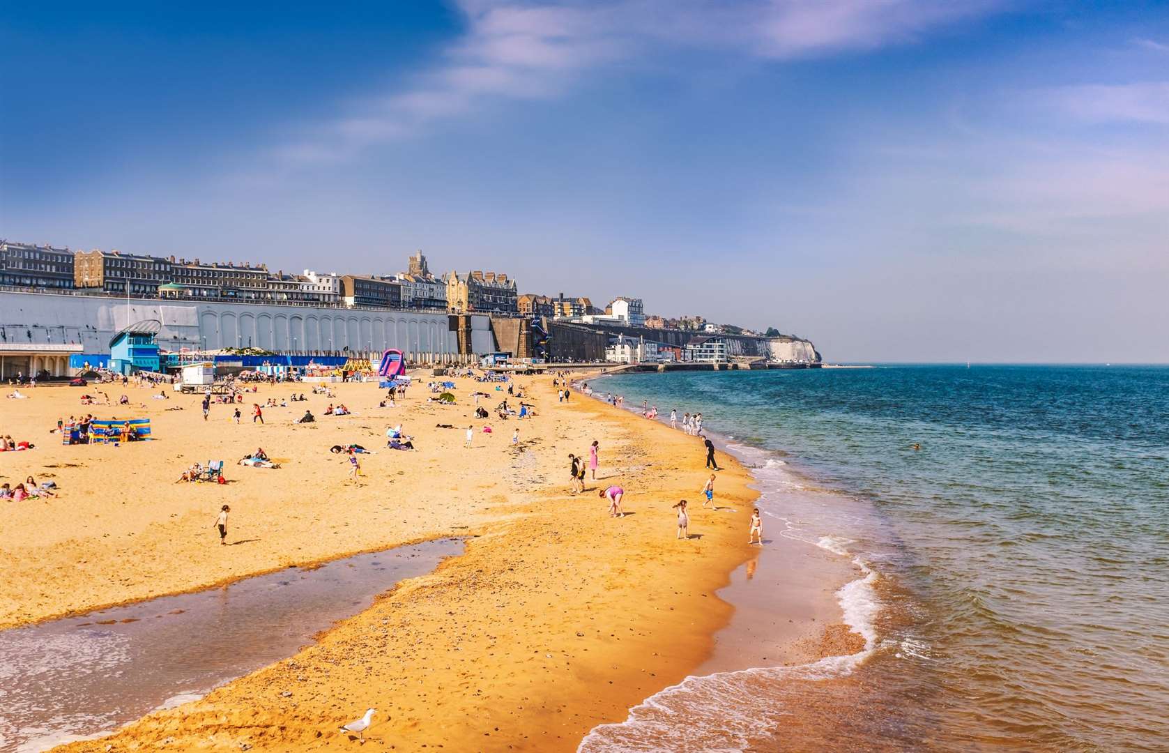 Destination Kent 2019 has a guide to the county's beaches, including Ramsgate's main sands