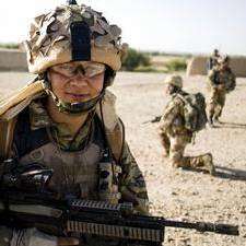 A soldier from 1RGR in Afghanistan. Picture: Sergeant Ian Forsyth RLC