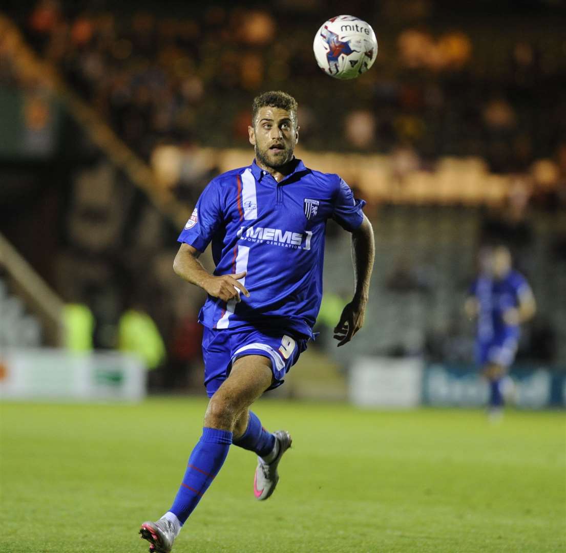 Former Gills striker Ben Williamson has joined Dover Picture: Barry Goodwin
