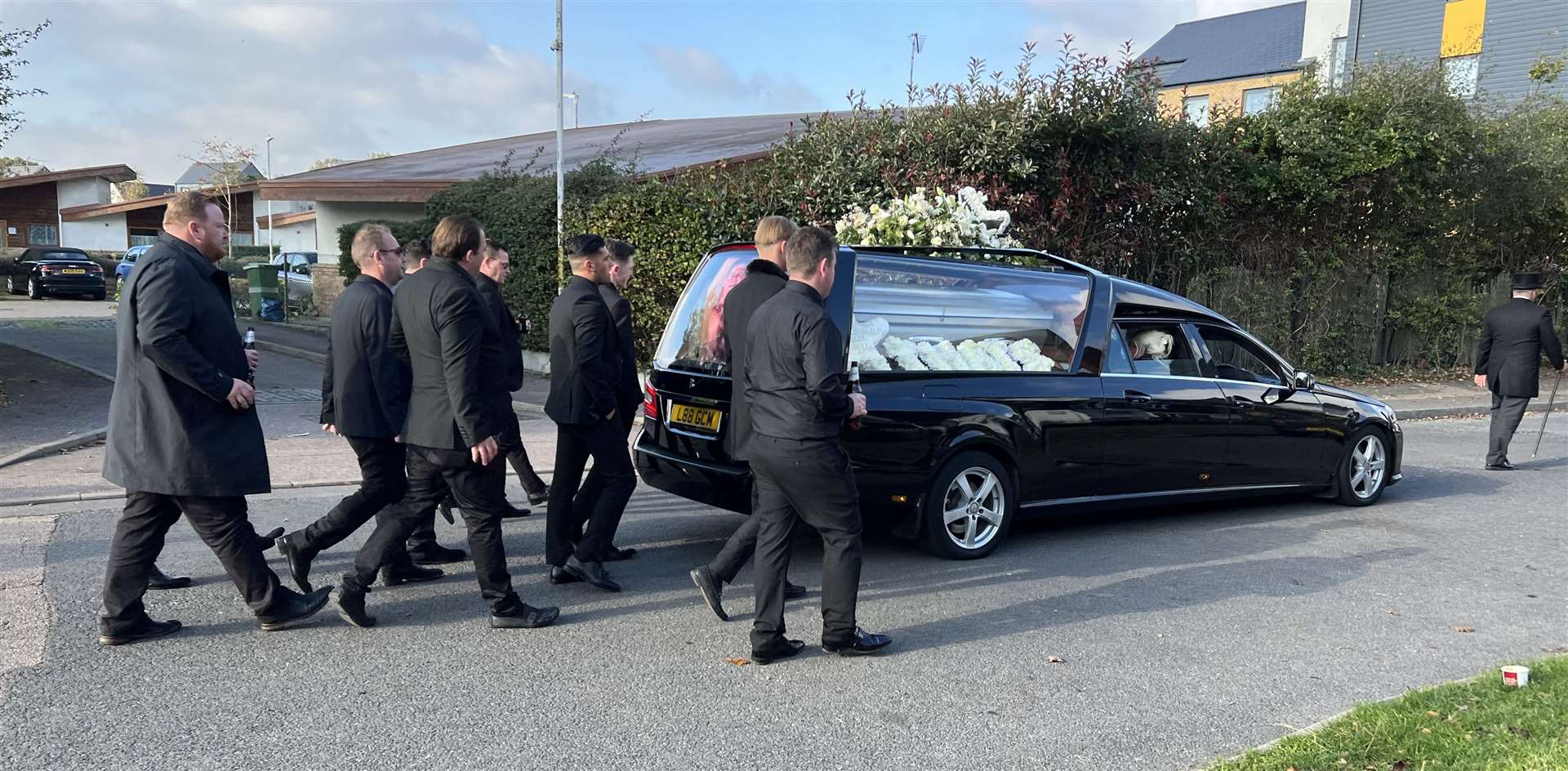 A funeral is being held for Jacko Cosgrove who died in a crash in Lenham Road, Headcorn Picture: Barry Goodwin