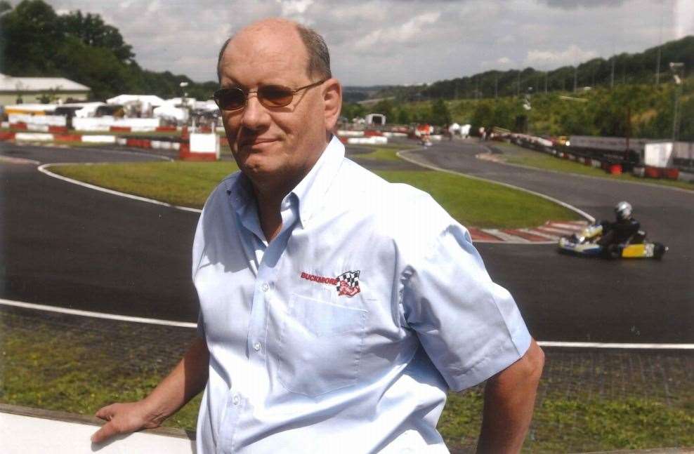 Bill Sisley, pictured at Buckmore in 2007, turned down a place on a modern history degree course to pursue a career in motorsport. After leaving school, he began working for family friend John Brise, who ran a karting firm in Dartford, before starting his own business