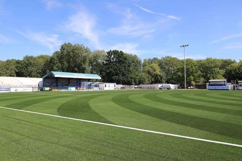 The new 3G pitch at Longmead Picture: Tonbridge Angels FC