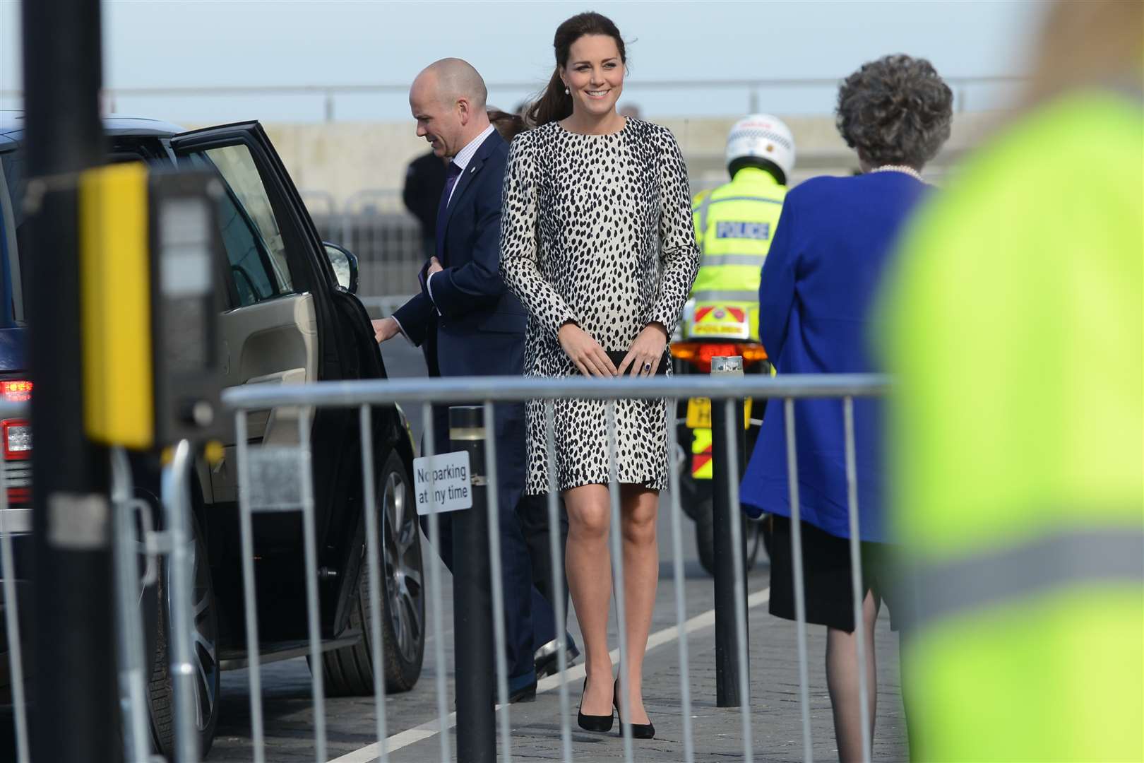 Kate arriving at the Turner